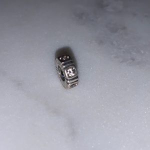 Pandora Retired Northern Lights CZ silver charm